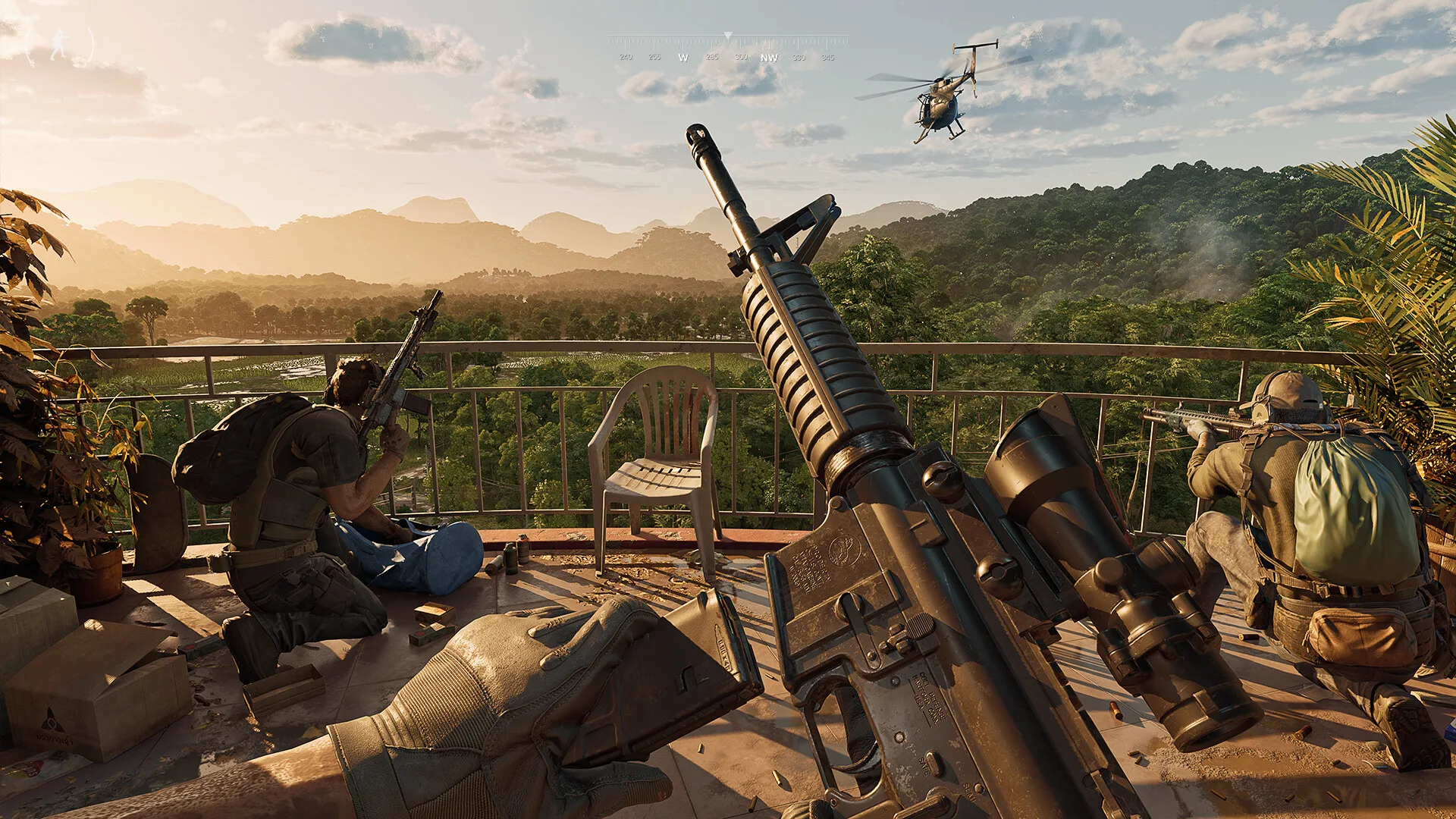 Gray Zone Warfare weapons combat on Lamang Island
